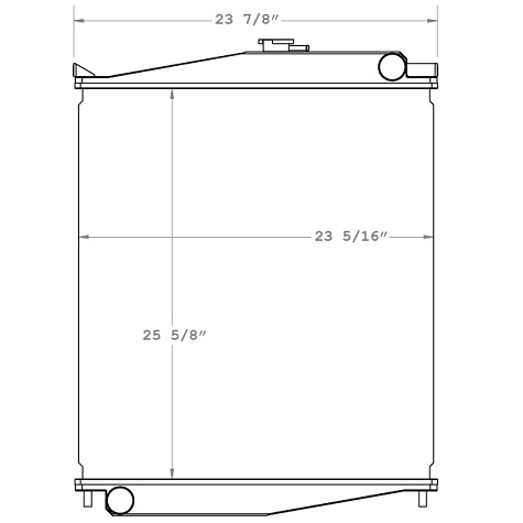 HD Radiator 8067406PA