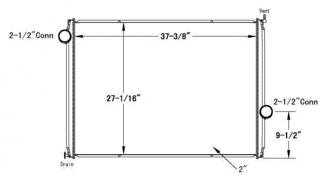 HD Radiator FOR14PA