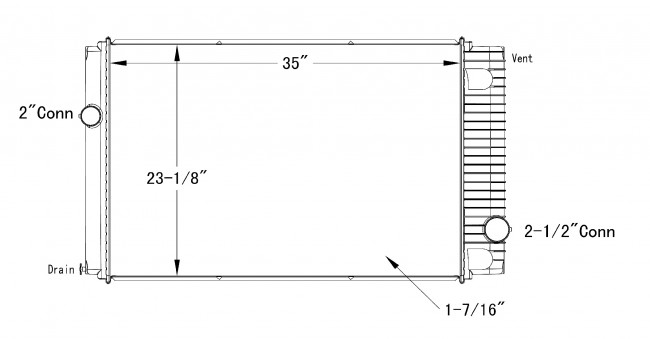 HD Radiator FOR24PA