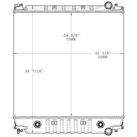 HD Radiator FRE79PA