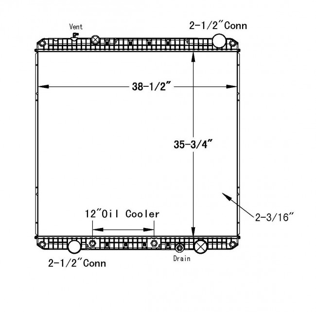 HD Radiator FRE91PA