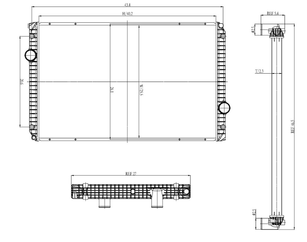 HD Radiator NAV19PA